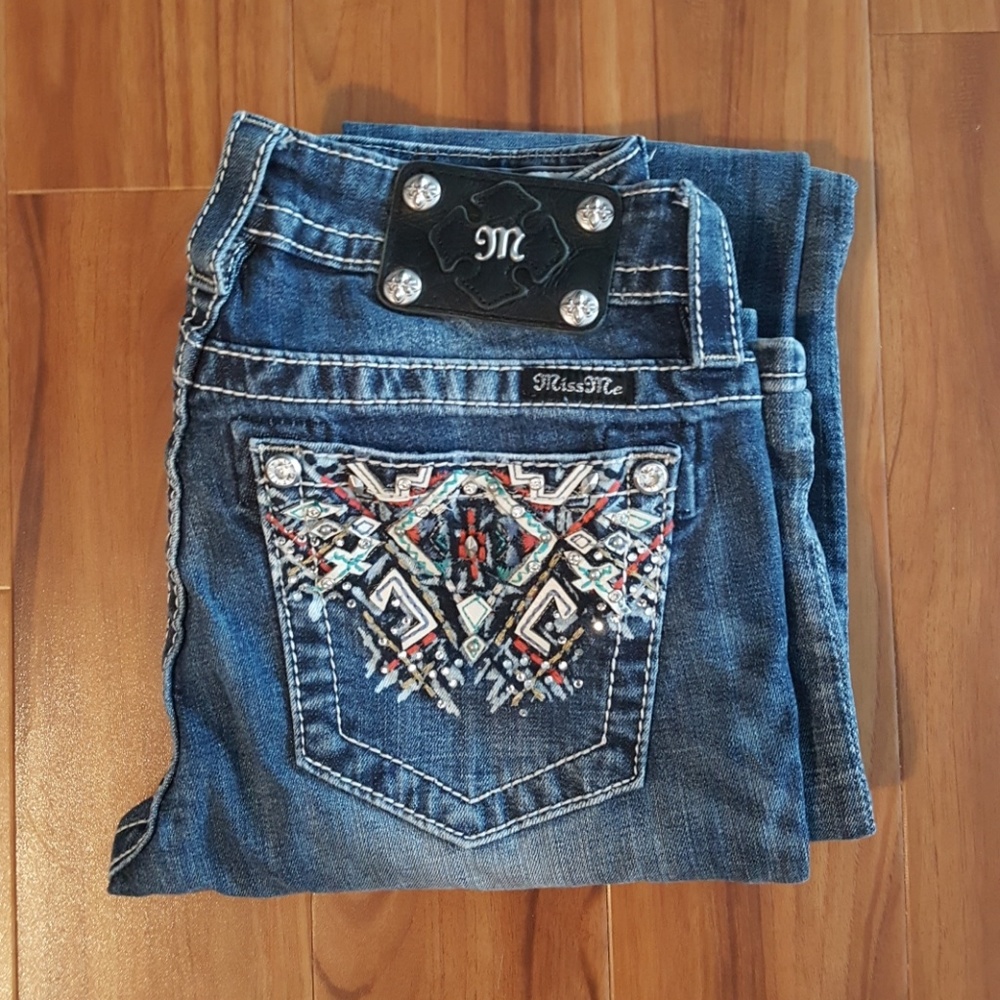 Bootcut Bling Miss Me Jeans